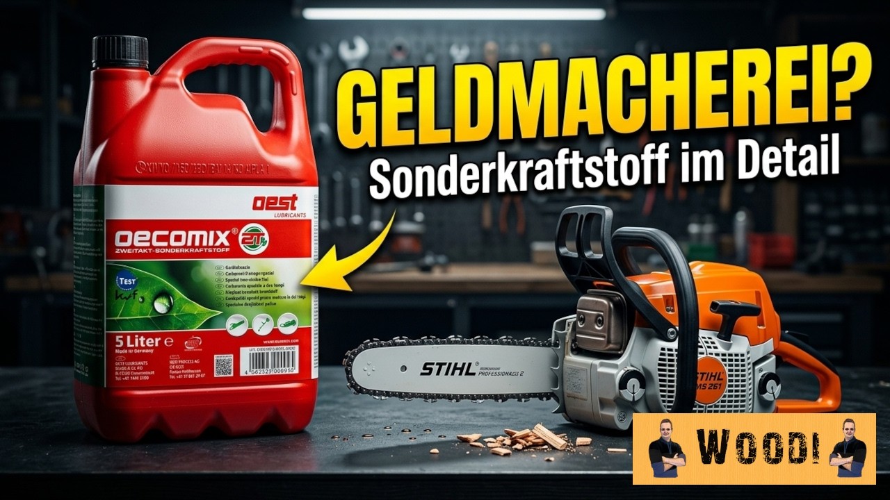 Sonderkraftstoff für Motorsägen im Detail - Ist Sonderkraftsoff geldmacherei? Oest Sonderkraftstoff