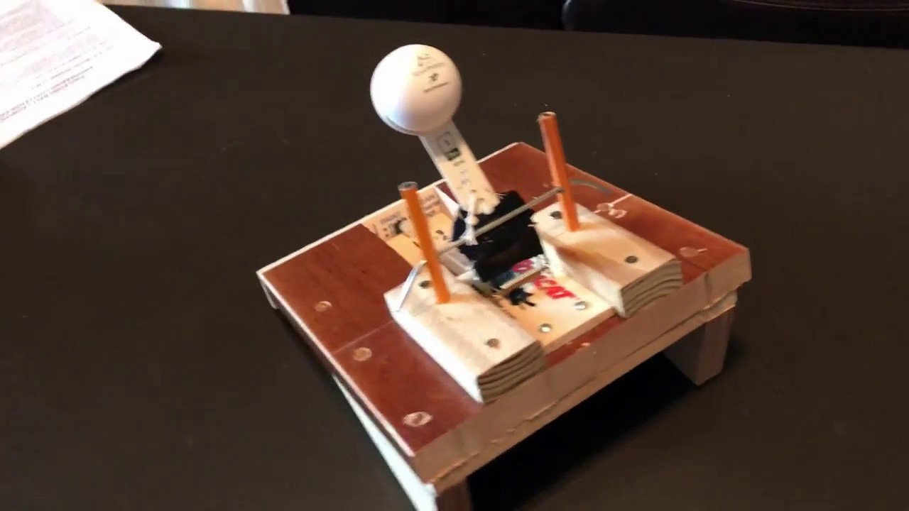 Ping Pong Catapult Project Nov 18th 2017