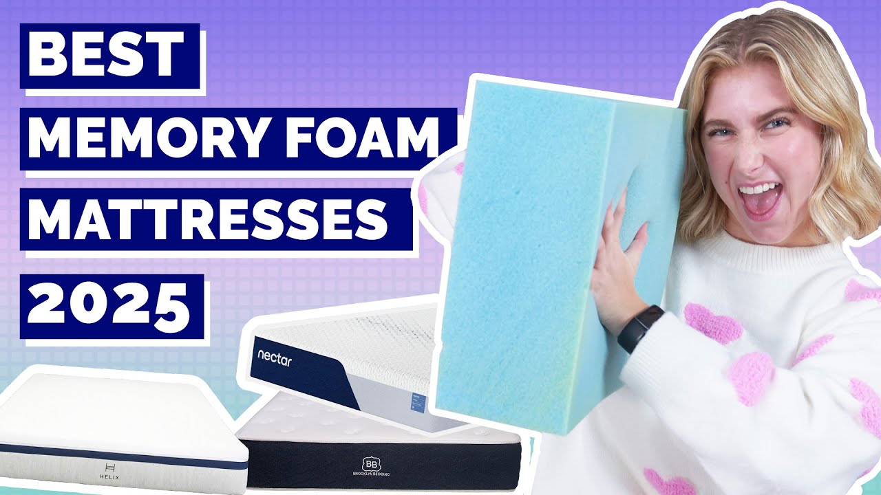 Best Memory Foam Mattresses of 2025 - My 5 Favorite Beds Of The Year!