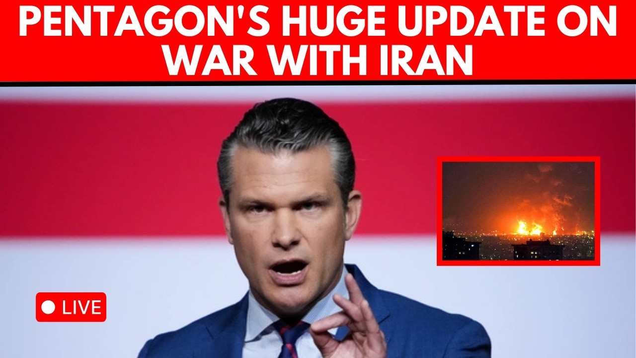Pentagon LIVE: HUGE ULTIMATUM Given To Iran As War Escalates | Khamenei | Israel