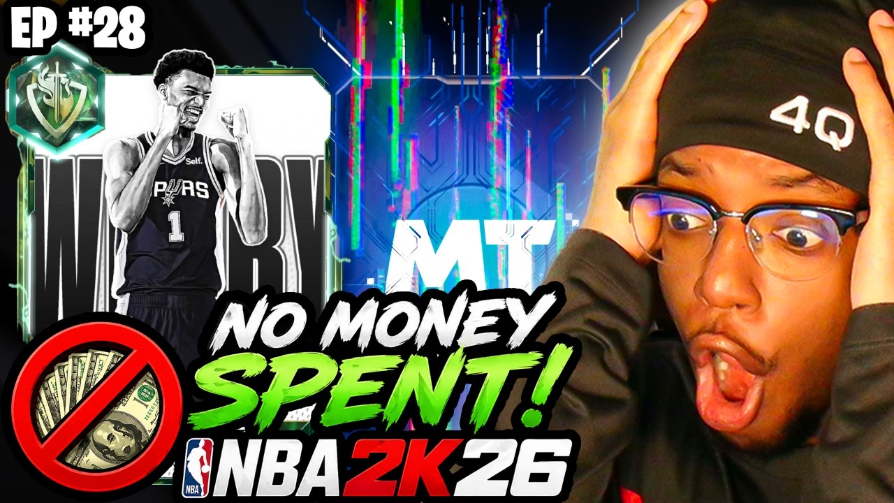 NEW NO MONEY SPENT #28 - I PLAYED THE BIGGEST TRASH TALKER EVER IN 2K26 MYTEAM!