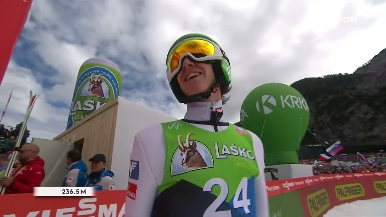 Daniel Tschofenig 236,5 m Personal Best - Ski Flying Planica 2023