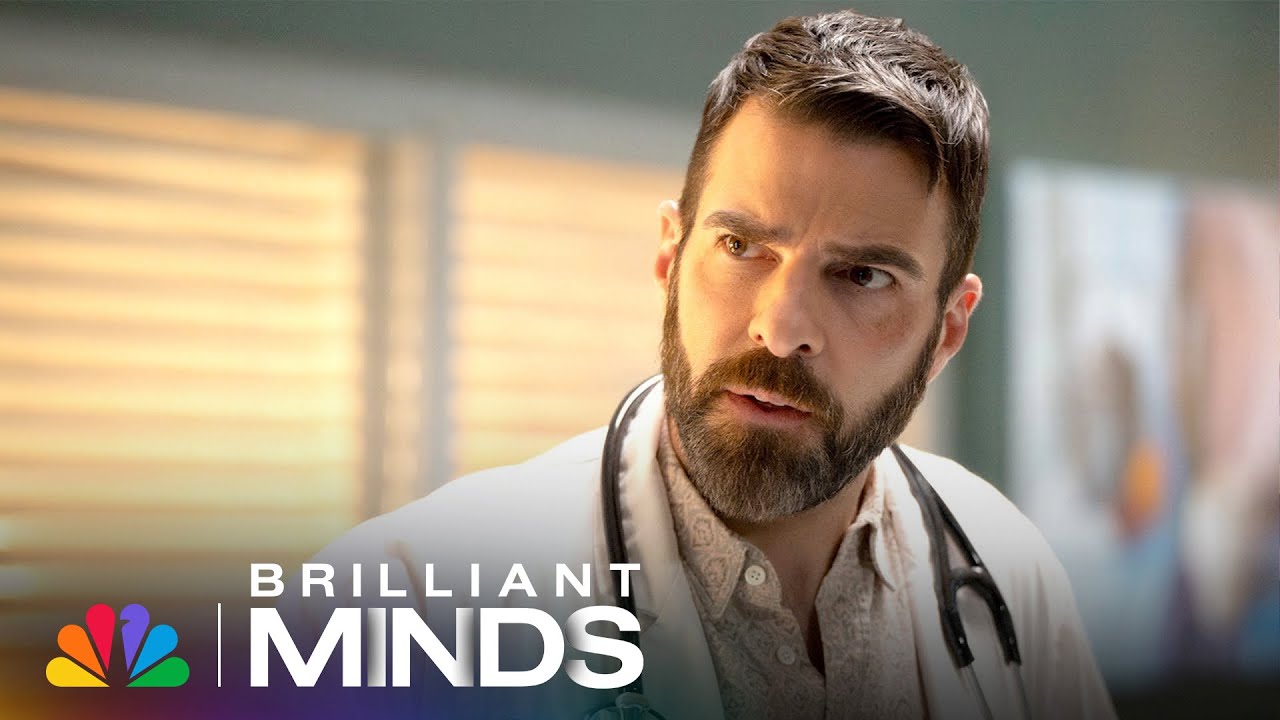 Agitated Patient Punches His Own Father | Brilliant Minds | NBC