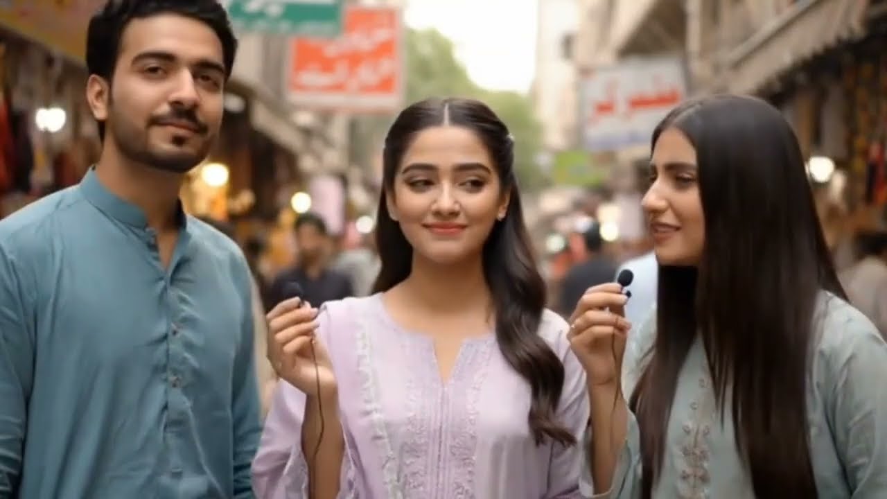 public Interview on street 