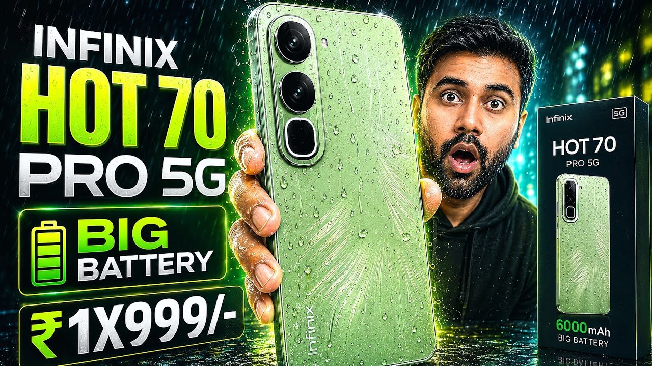 Infinix HOT 70 Pro 5G уже здесь 🔥