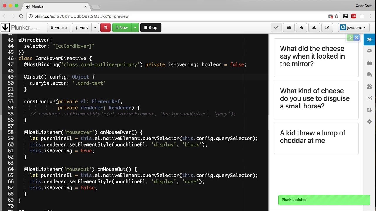 EP 6.4 - Angular / Custom Directives / Inputs & Configuration
