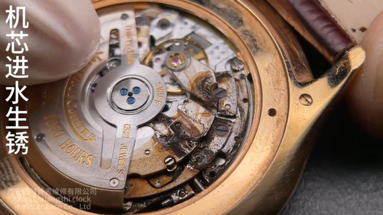 Rust removal and repair of rusty watches