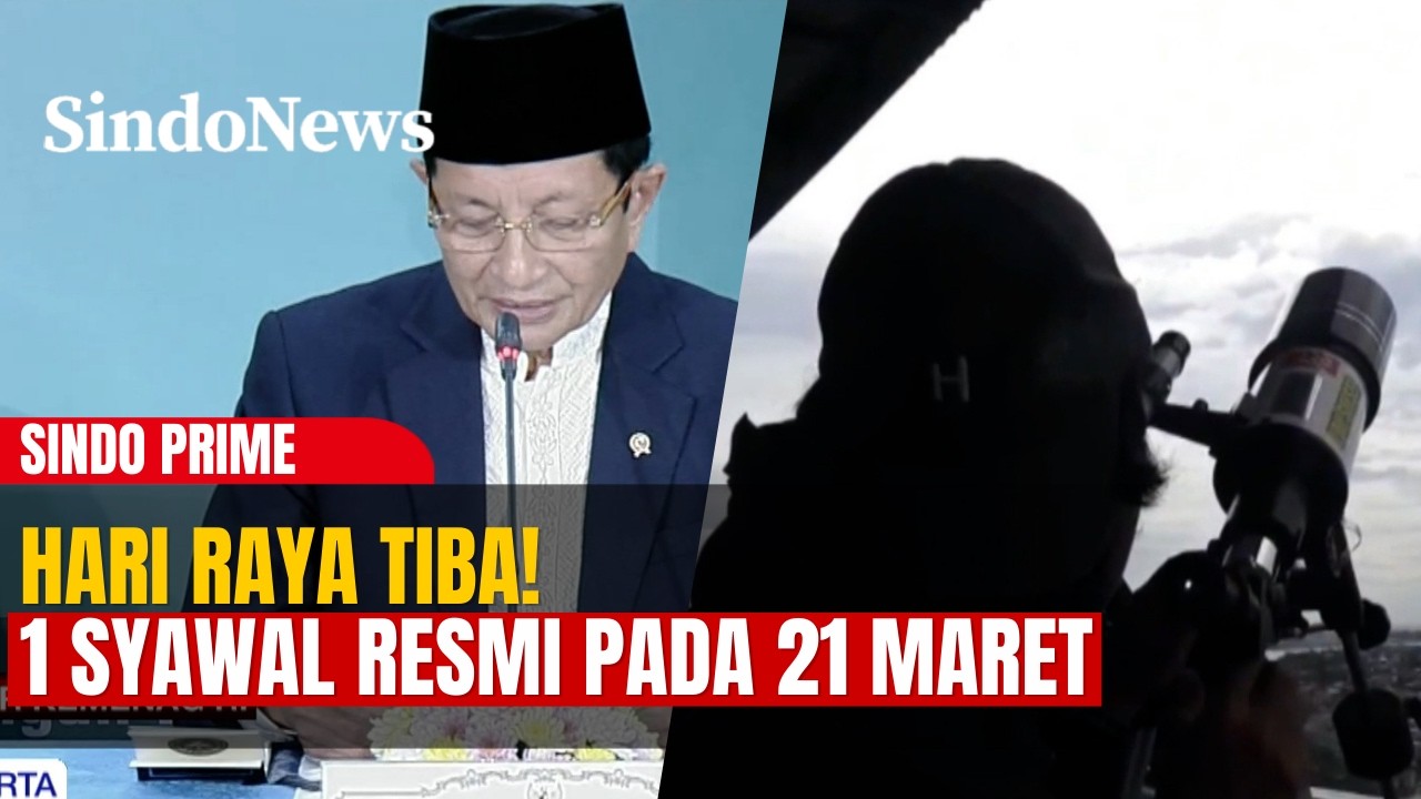 Resmi! Pemerintah Tetapkan Lebaran 21 Maret 2026 | SINDO PRIME | 19/03 Part 1