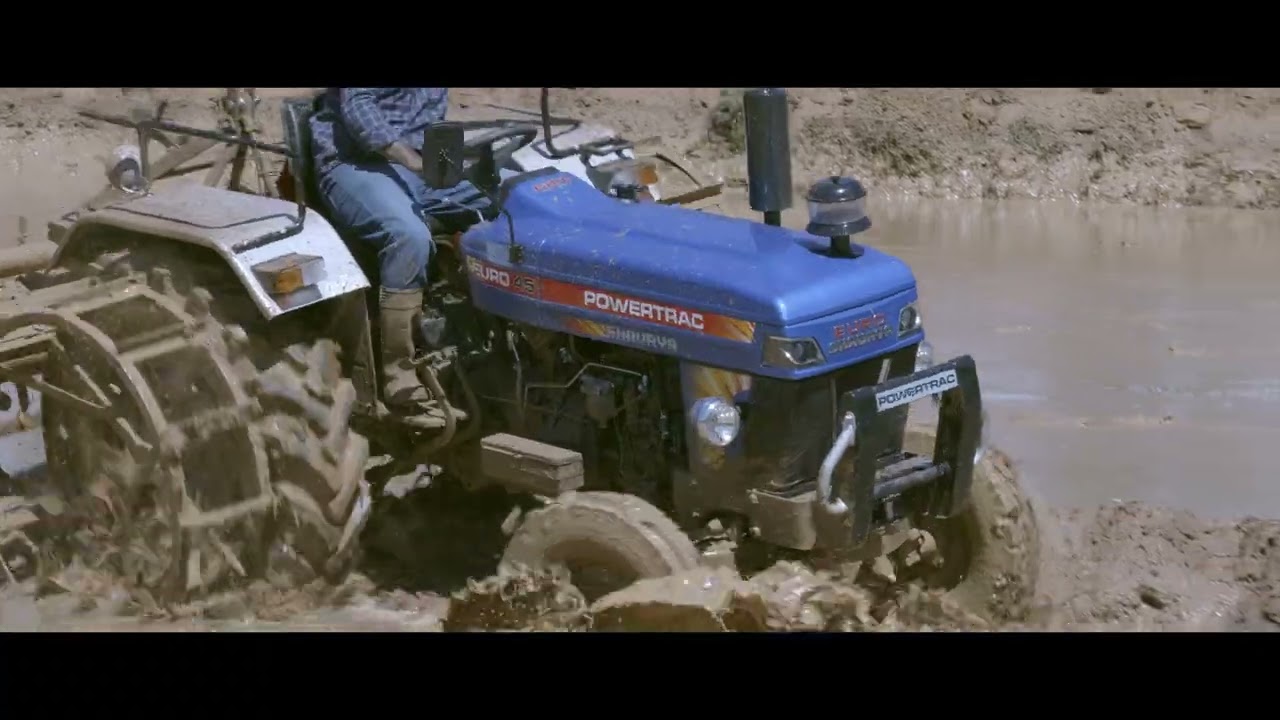 powertrac euro Shaurya Best Speed Telugu |rishi tractors markapur
