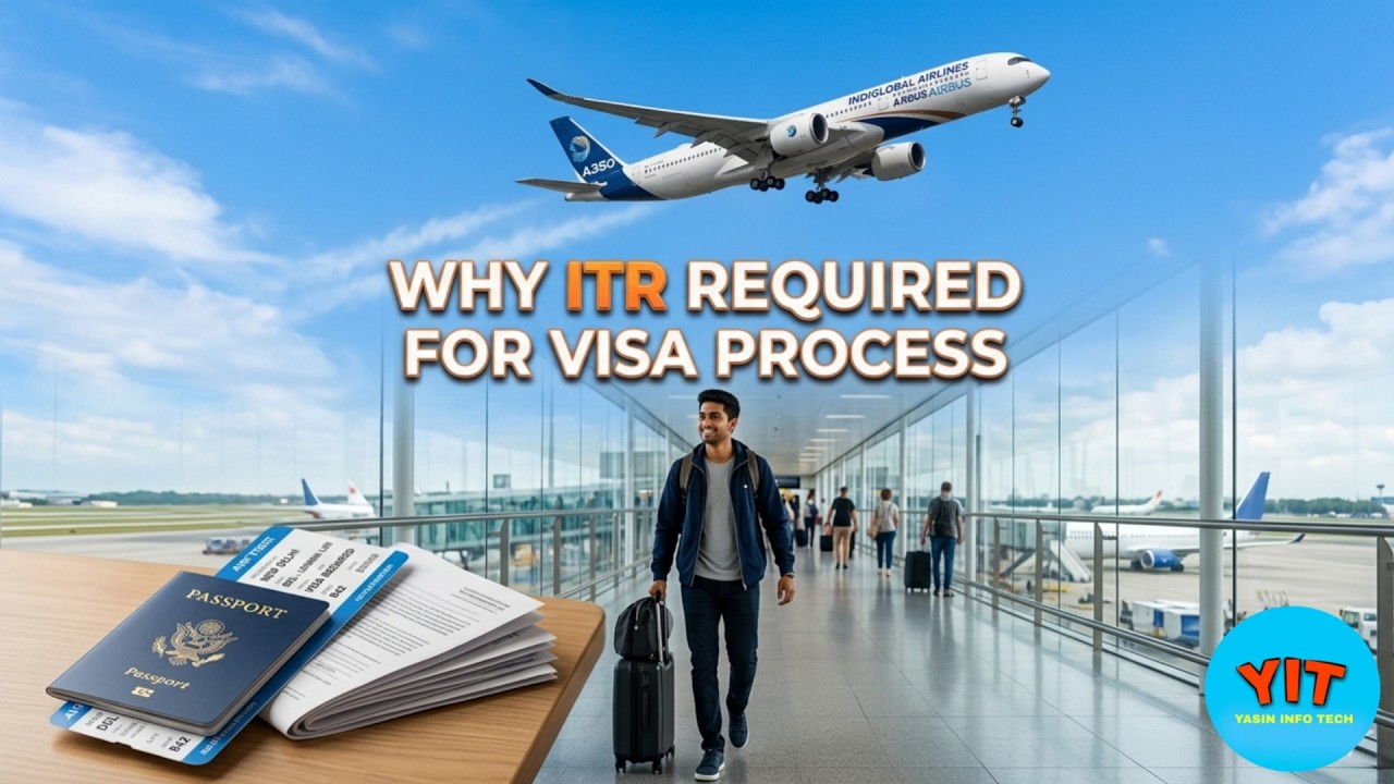 ITR For Visa Application | Income tax return Visa | ITR filing 2026-27 Visa Purpose