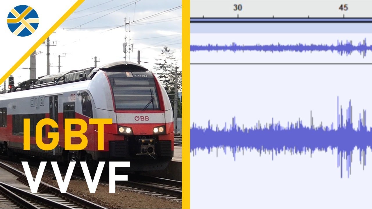 IGBT VVVF SIEMENS Desiro ML [ÖBB 4744/46 / dreiteilig] Sound | Stromrichter #1