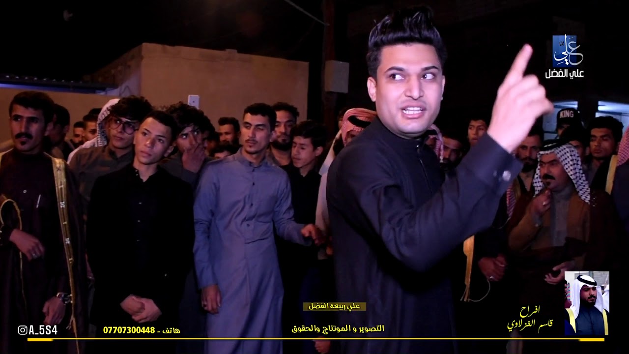 شاهد دخول بني سكين و زيود الى افراح بيت فضيل