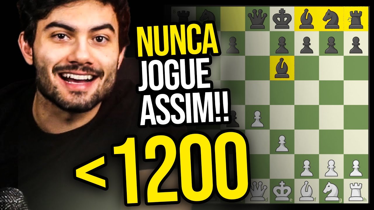 PUNINDO erros comuns DE INICIANTES!! Novo Desafio de xadrez!