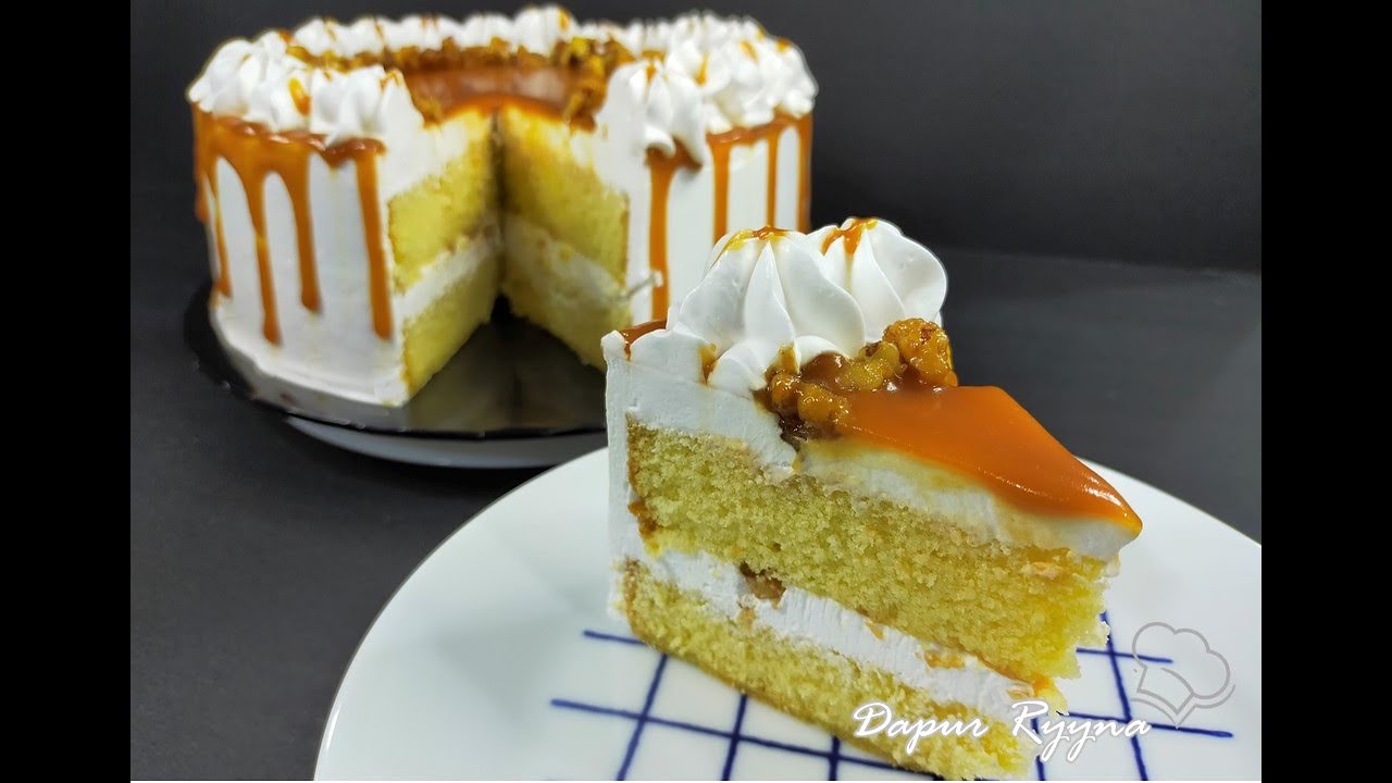 Kek Butterscotch - paling gebu & wajib dicuba