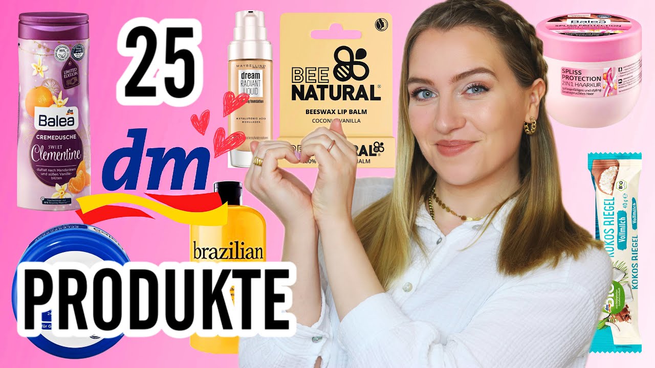 MEINE 25 BESTEN DM PRODUKTE April 2022 | Inhaltsstoffe & Wirkung | Balea, dmBio uvm. | Lubella