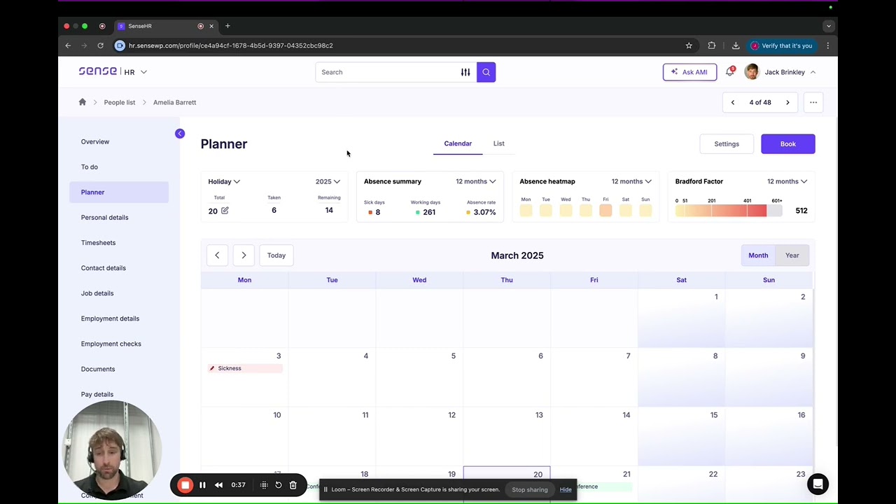Holiday and Absence Management Overview