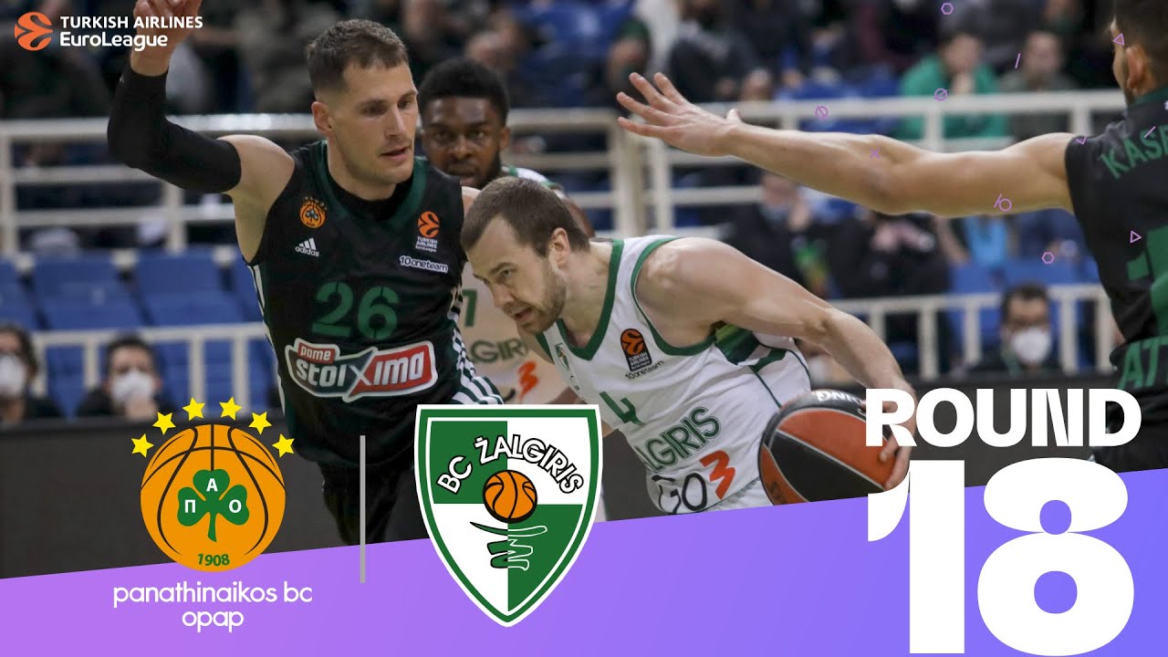 Ulanovas leads Zalgiris to huge road win! | Round 18, Highlights | Turkish Airlines EuroLeague