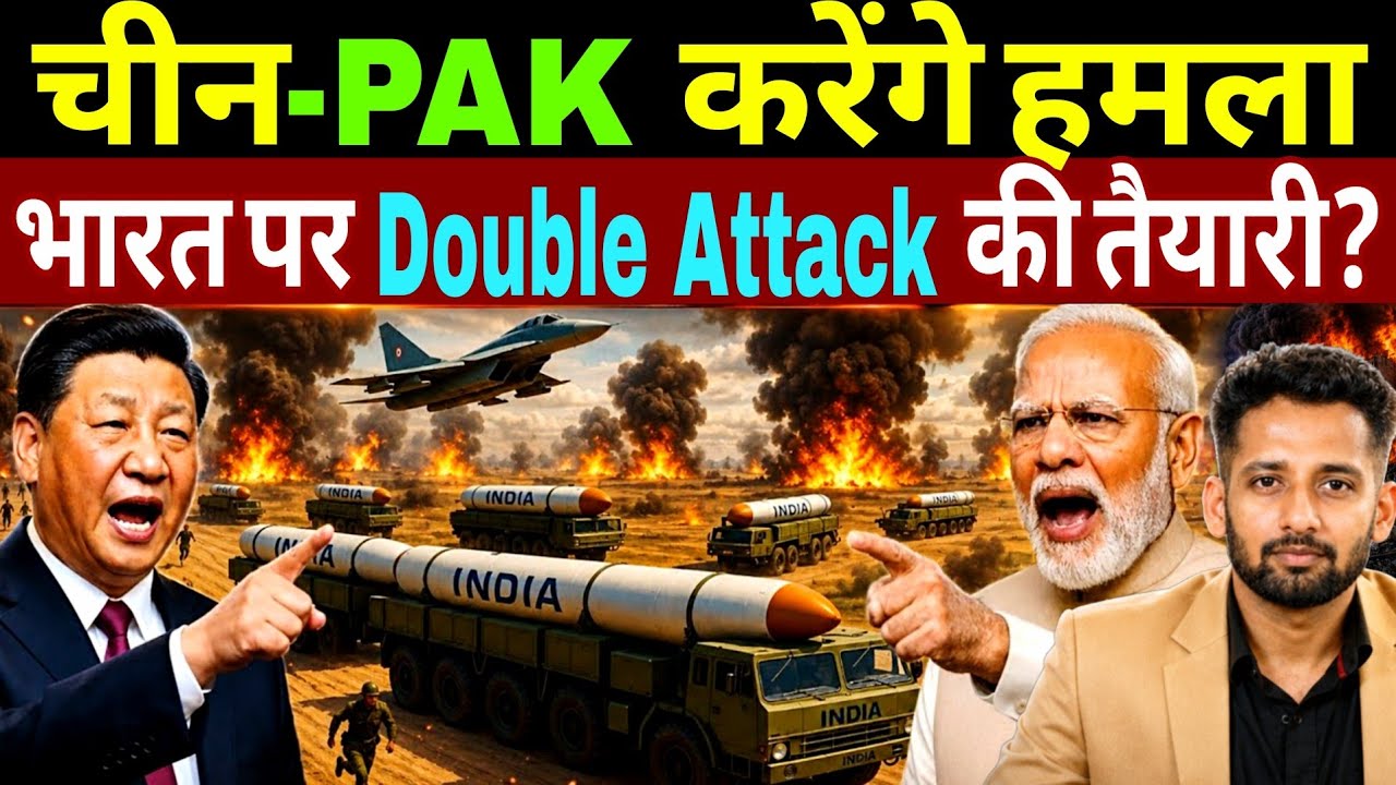 India-China War Threat: क्या भारत पर Double Attack की तैयारी? | IISS Report