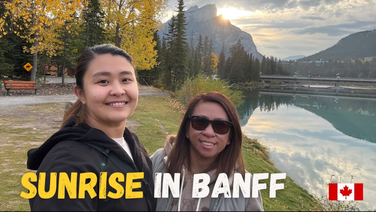 Fall na 🍁| Road trip + Breakfast in Banff | Rykesss 🍁