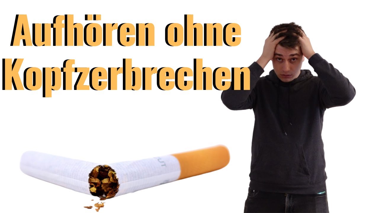 Wie man ganz einfach aufhört Zigaretten zu rauchen