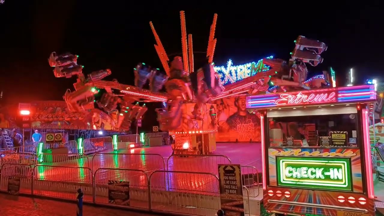 John Parrish's Extreme (Tivoli Remix) testing at Great Yarmouth Easter Fair 2022