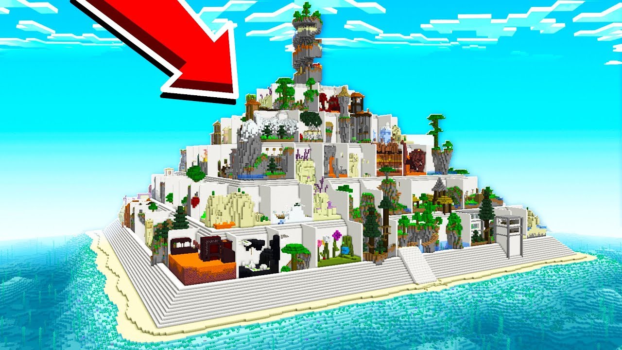 WORLD'S BIGGEST PARKOUR PYRAMID! (100 LEVELS!)
