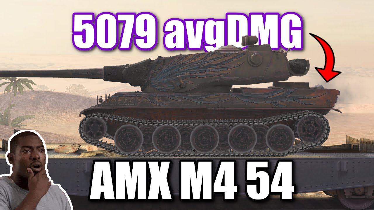 EPICKÁ session s AMX M4 54 (5k+ DPG za 7 bitev) [stream highlight]