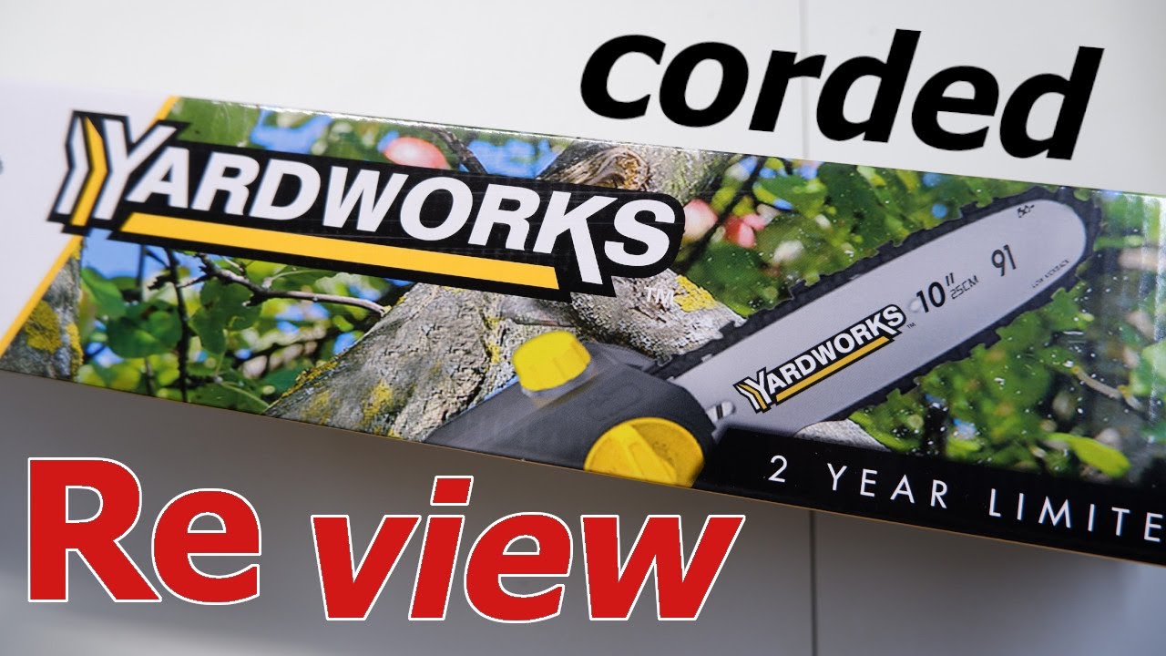 Проводная пила Yardworks