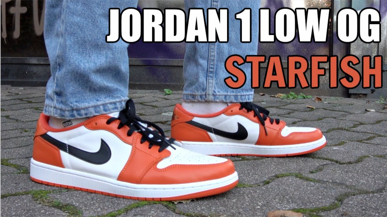 MOST UNDERRATED JORDAN 1 THIS YEAR? - AIR JORDAN 1 LOW OG STARFISH REVIEW & ON FEET