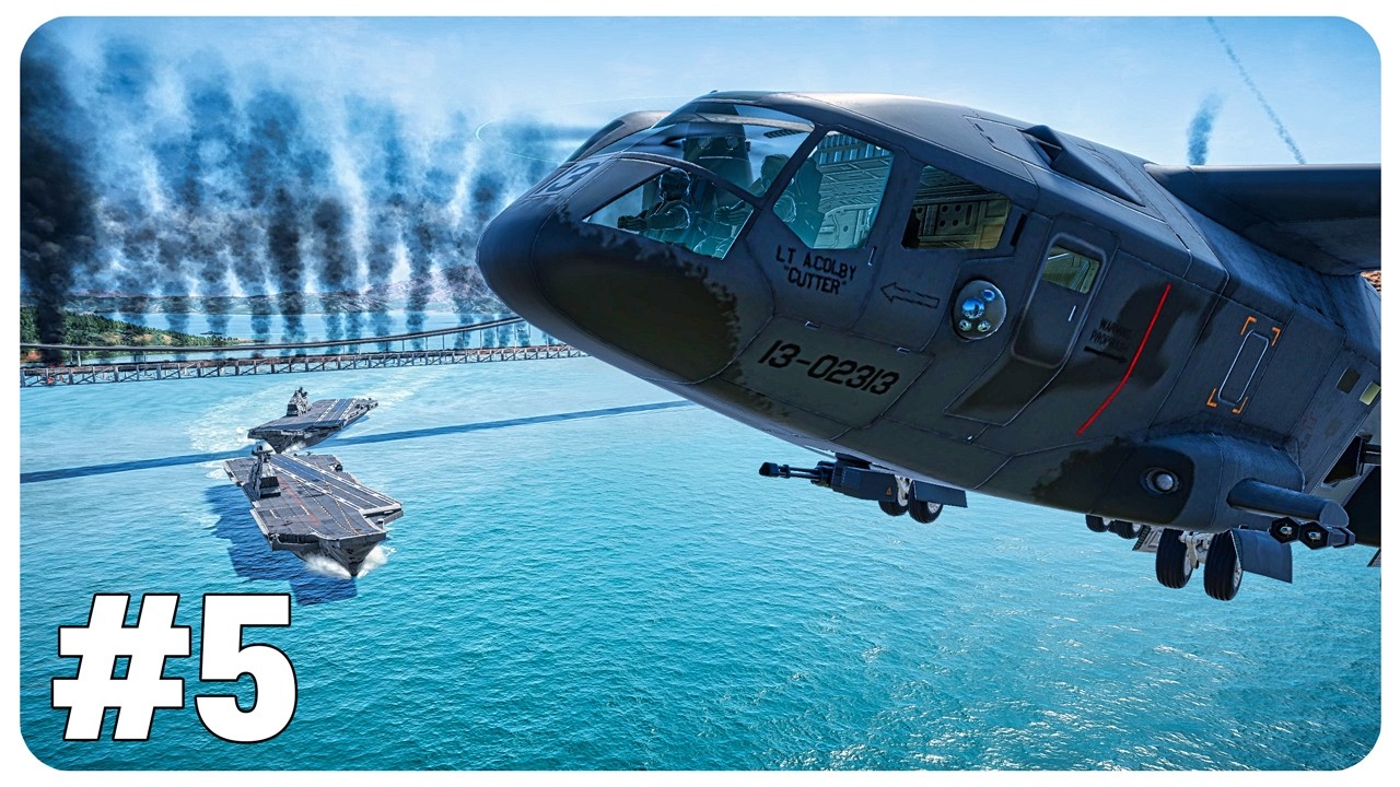 Modern Aircraft Carriers vs Propeller Planes (Part 5) - Nuclear Option Cinematic (4K)