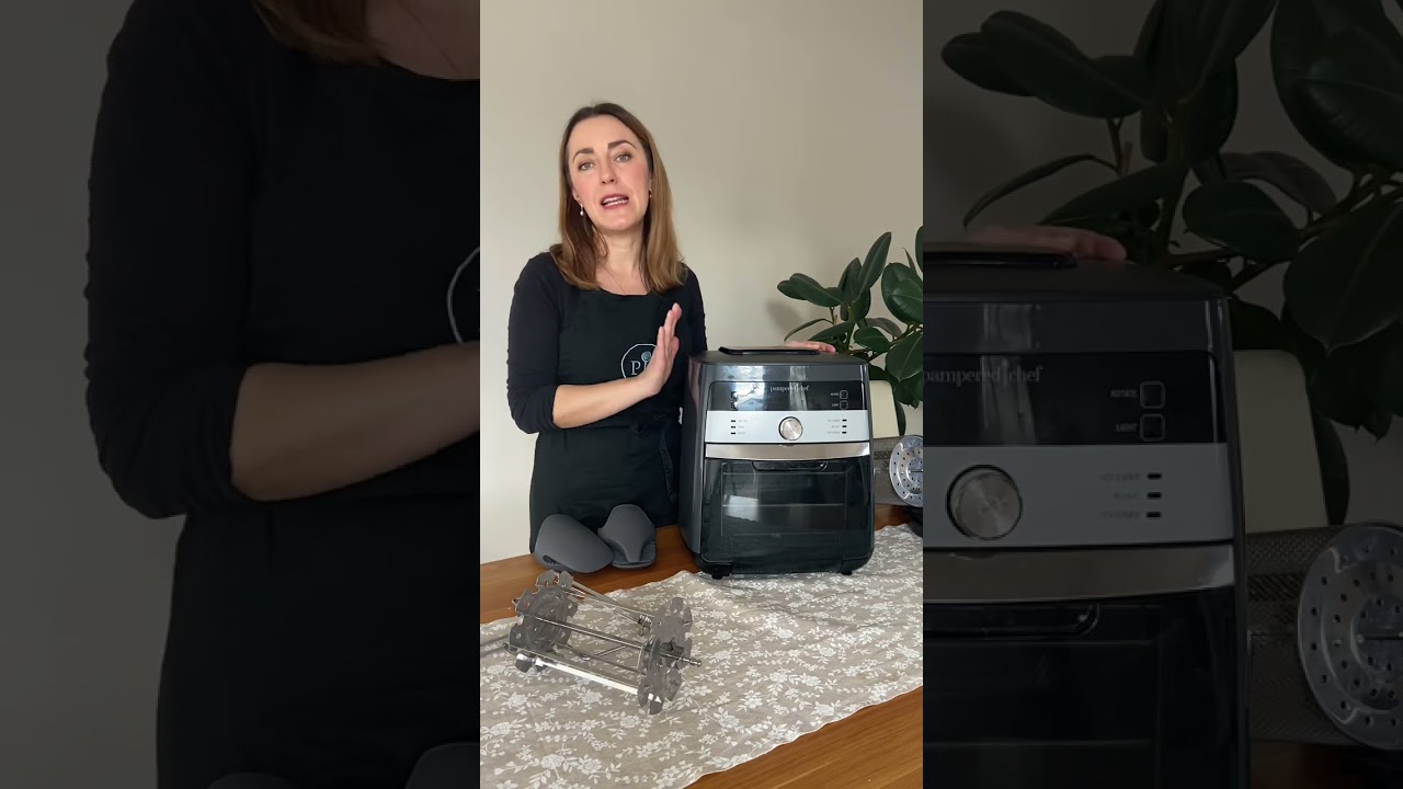 Воздушная фритюрница AirFryer пользуюсь 2 года, делюсь опытом. Deluxe Air Fryer Pampered Chef