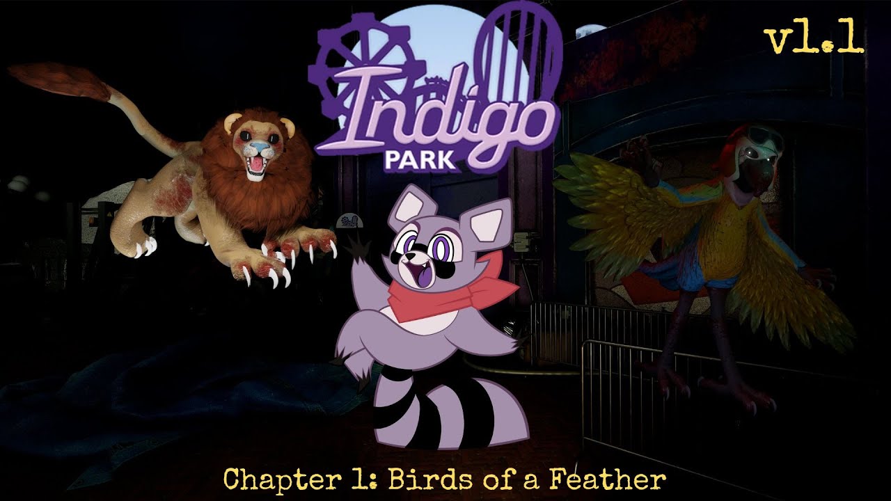 Indigo Park: Глава 1 - Птицы одного пера (Полное прохождение главы v1.1) @UniqueGeese