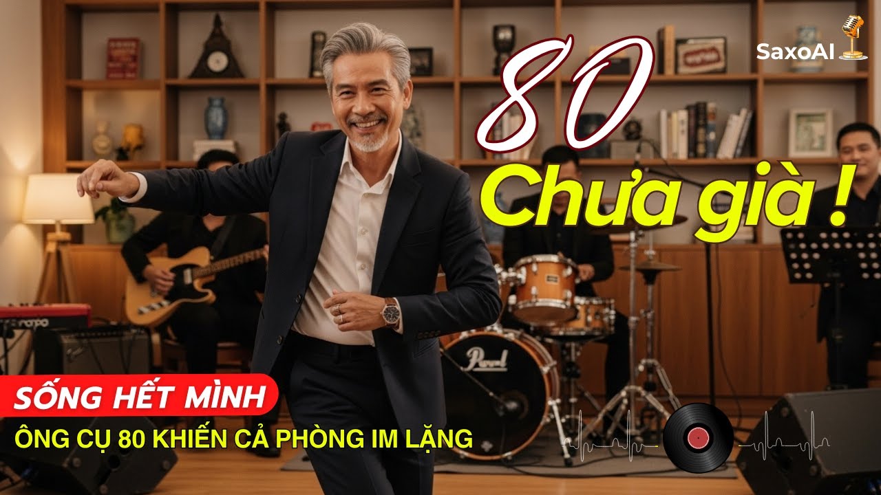 80 CHƯA GIÀ ! | SỐNG HẾT MÌNH TUỔI 80 #SaxoAI #80chuagia #nhachaymoingay #nhachay #viralmusic