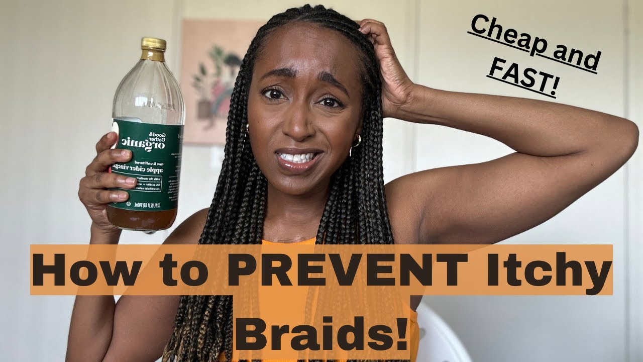 How to PREVENT Itchy Braids FAST! | Easy and Cheap Braiding Hair Hack!