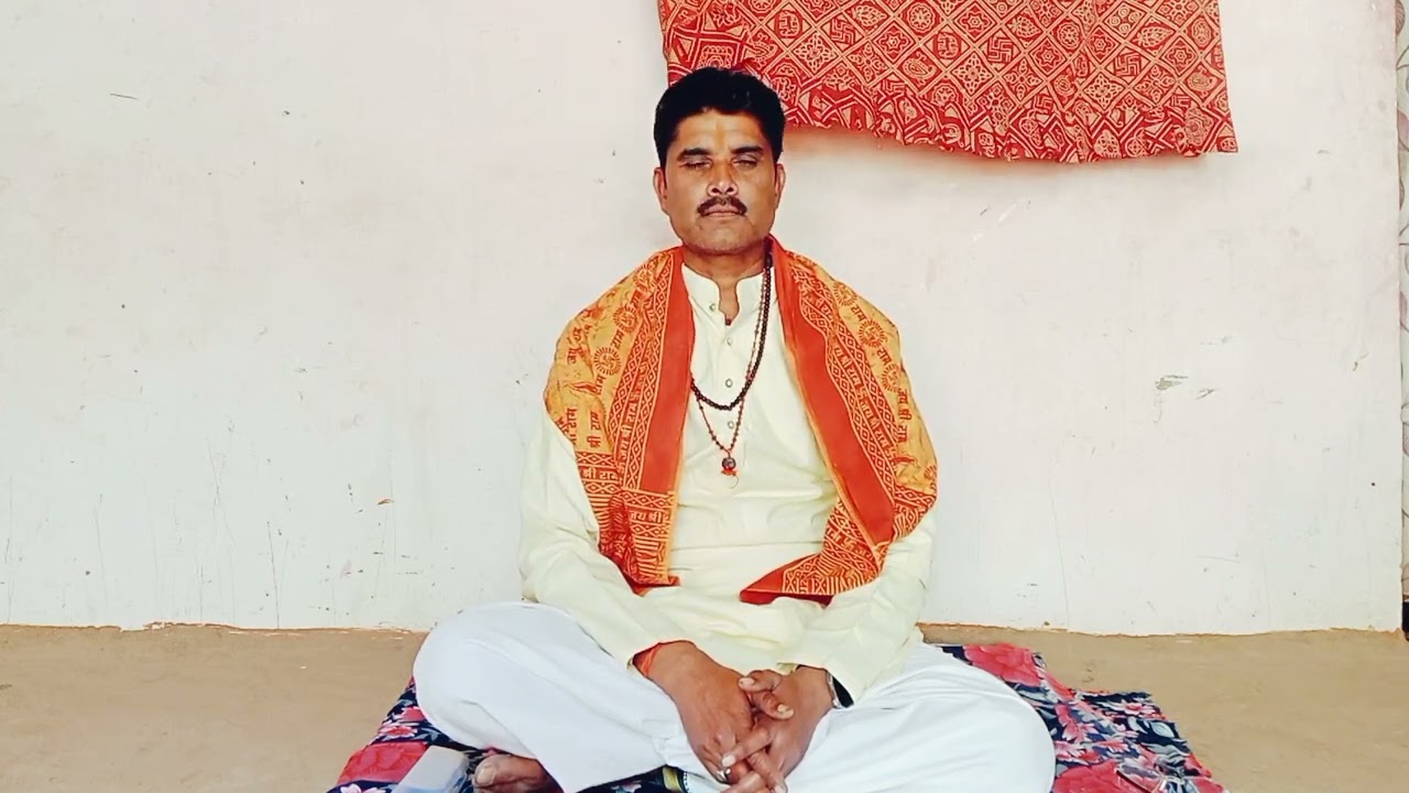 First' video on my YouTube channel.../Shre Balkishor shastri ji.