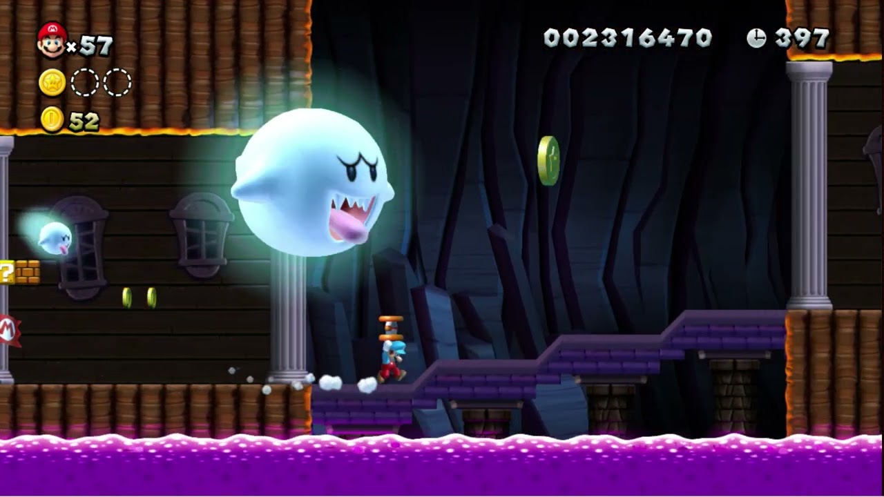 自作改造マリオ　ゆらゆら幽霊船