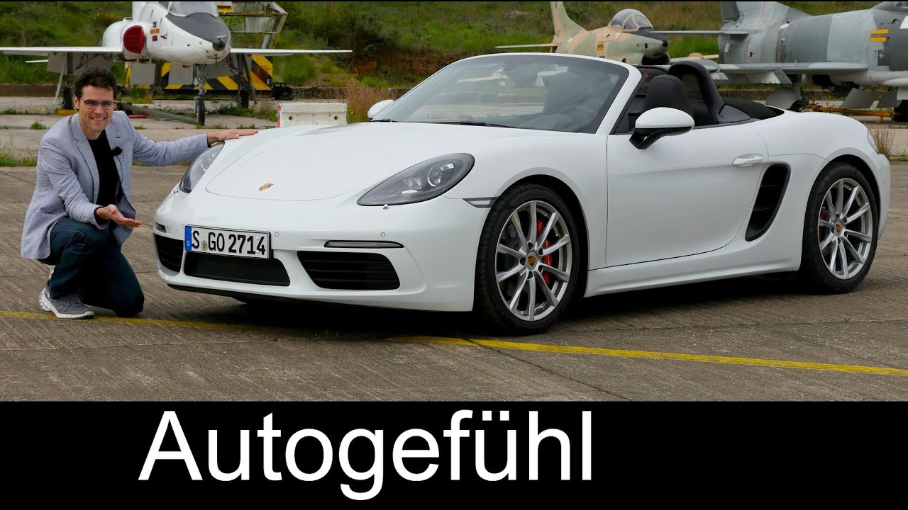 Porsche 718 Boxster S FULL REVIEW test driven Sound/Drift/Acceleration New Neu - Autogefühl