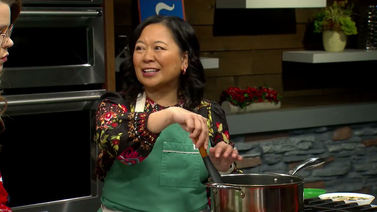 Marlynn Schotland's Easy Thai Dumpling Soup