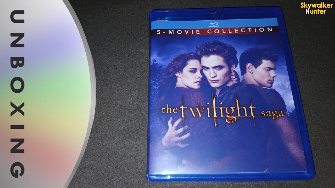 The Twilight Saga 5 Movies Standard Blu-ray Unboxing