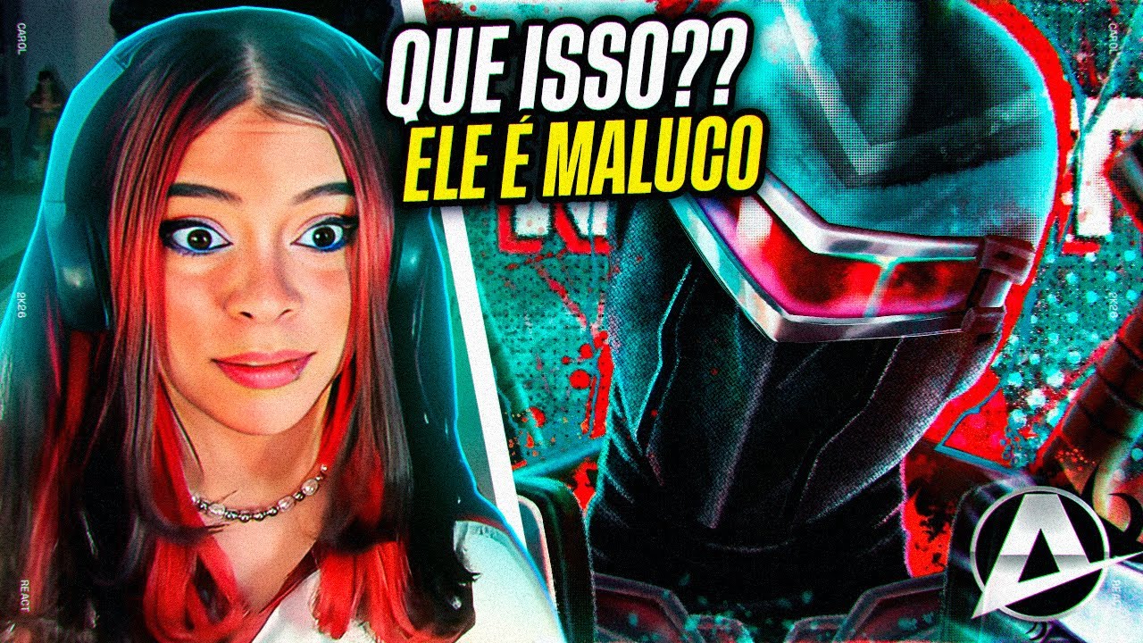 React Cah | ♪ Vigilante (Pacificador) | M4TEI FOI POUCO | AniRap