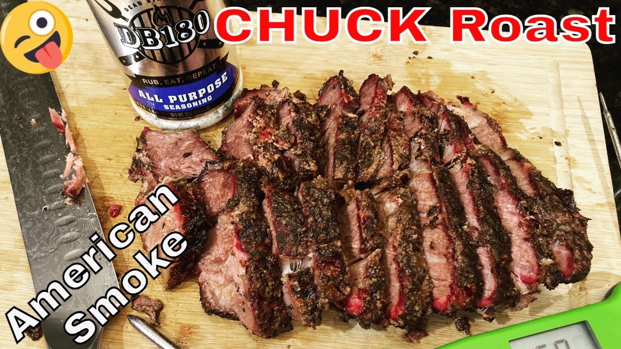 How to Smoke a Chuck Roast like a Brisket on the Vertical Pellet Smoker