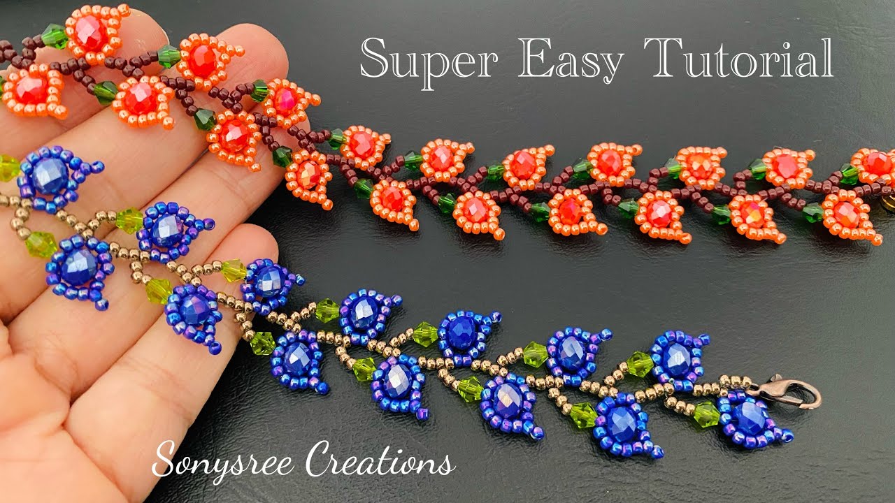 Simple and Easy Vine beaded bracelet
