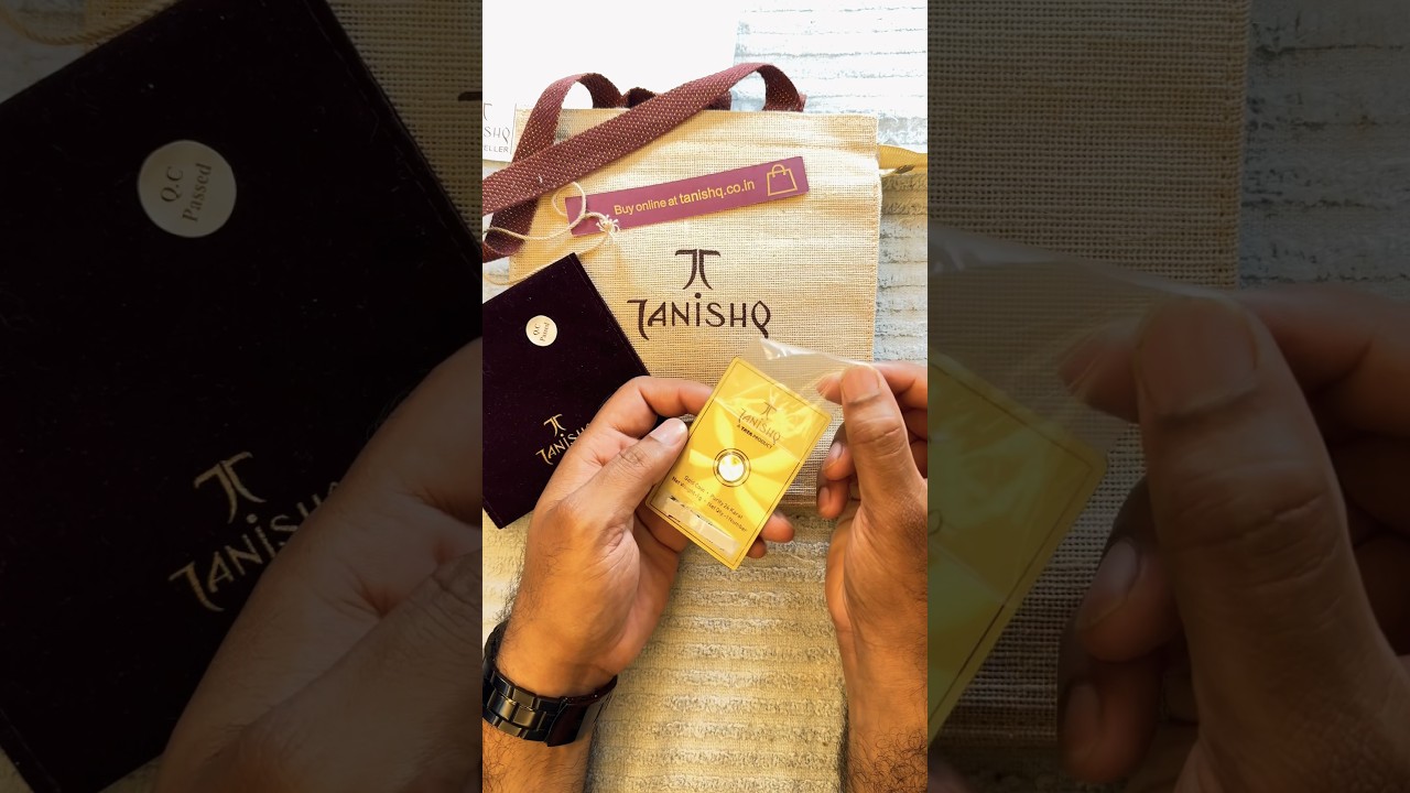 Purity 24 Karat 1g Gold Coin #tanishq #tata #goldcoin