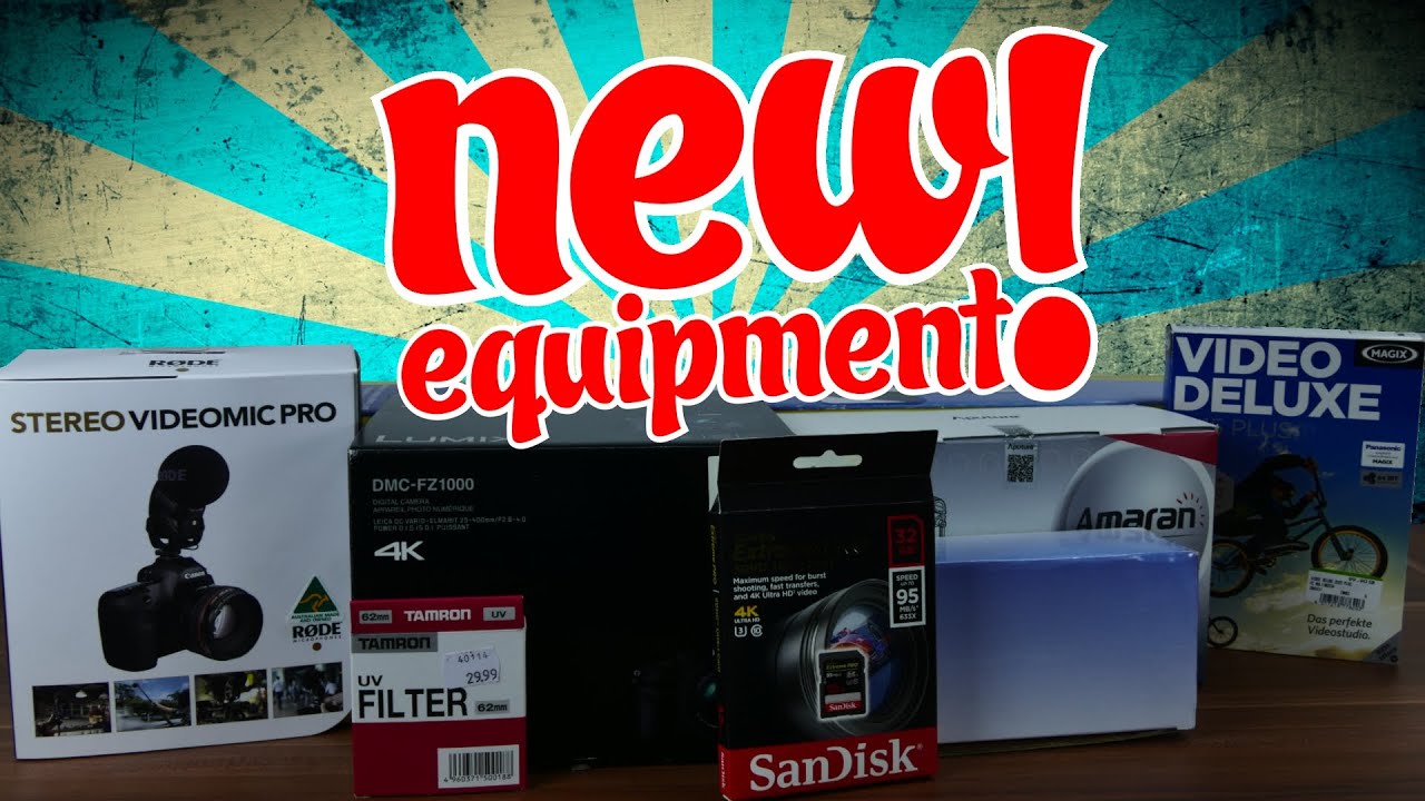 Das neue Equipment | Unboxing und Review [Full-HD/50fps]