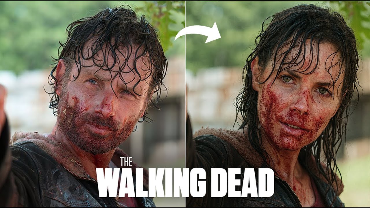 What If the Walking Dead Swapped Genders? | Amazing AI Transformations