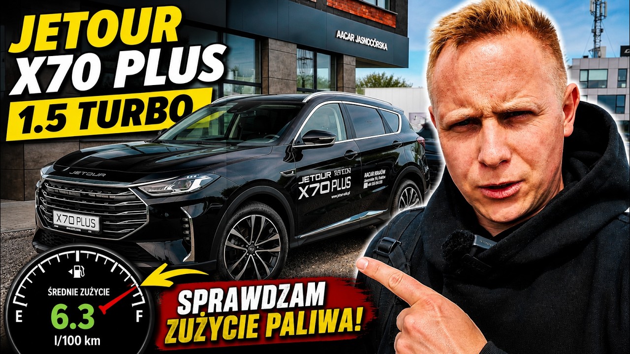 ile pali Jetour X70 PLUS? Sprawdzam!