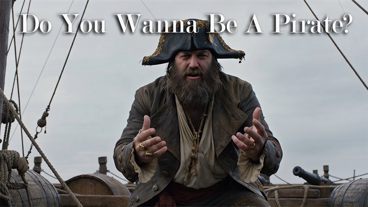 Do You Wanna Be a Pirate? — Sing Along Pirate Anthem (Lyric Video)