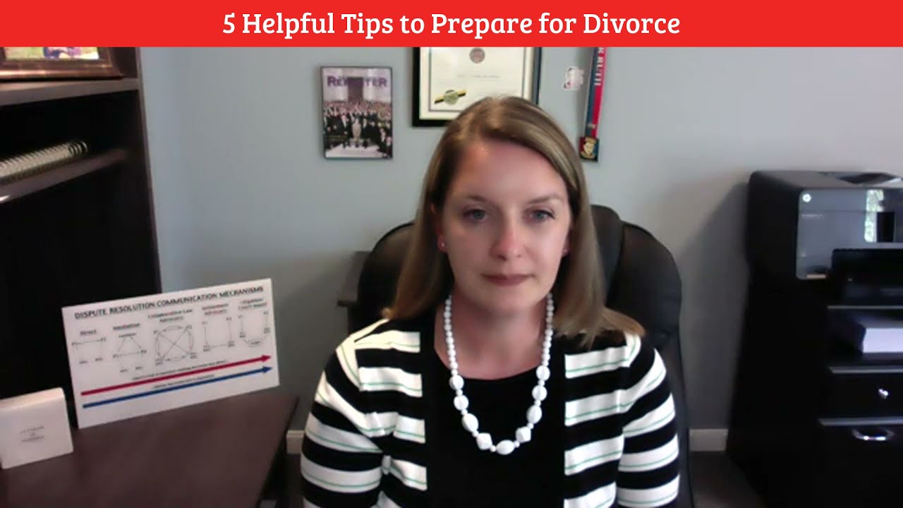 5 Helpful Tips to Prepare for Divorce