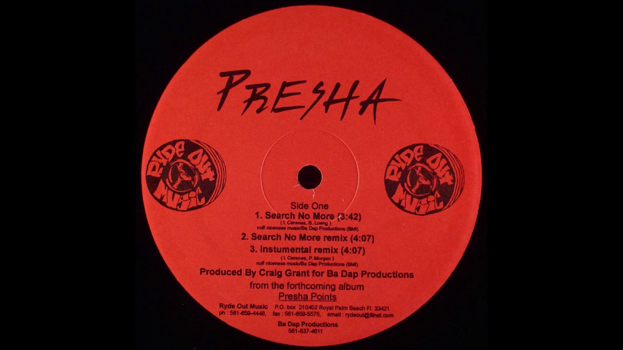 Presha - Presha Points (1997)
