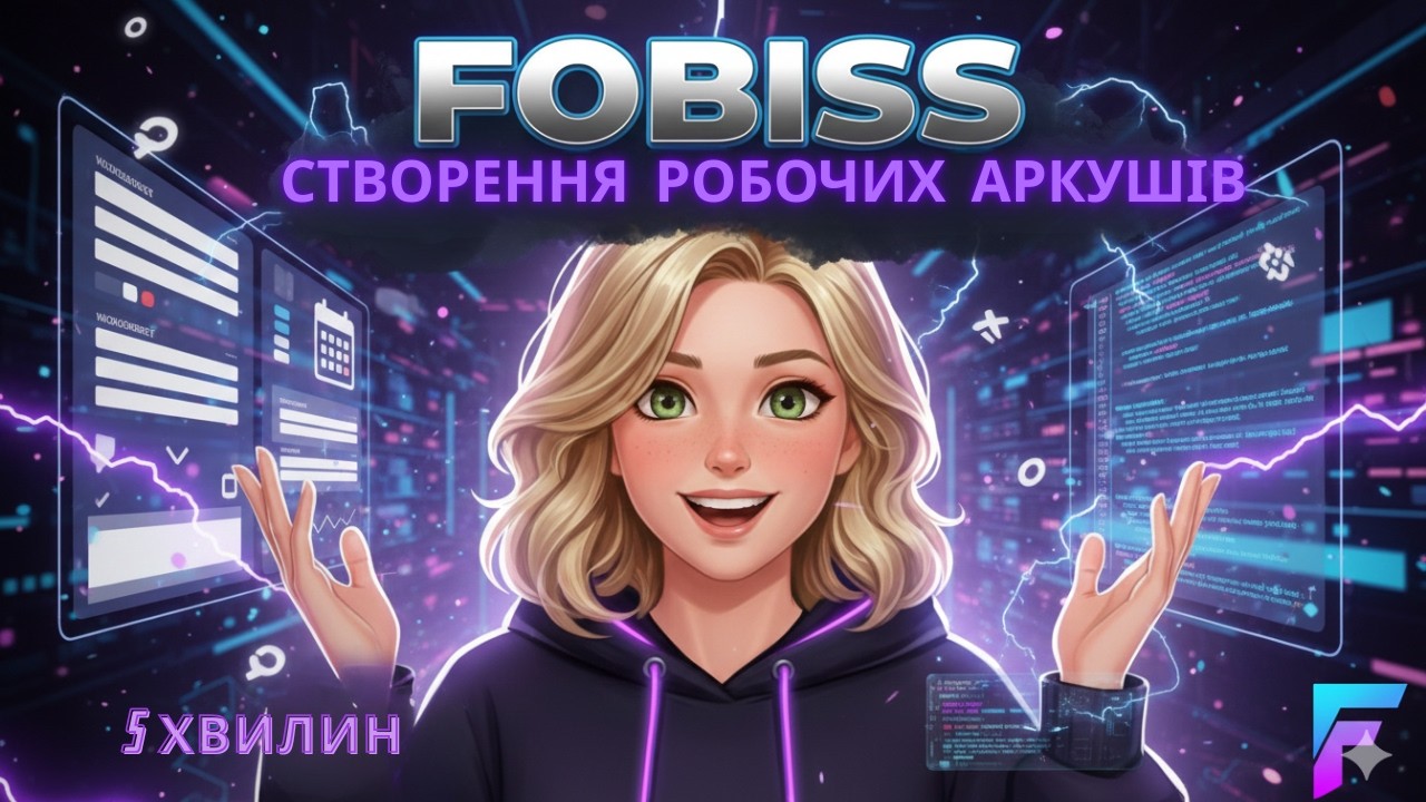 Створюємо робочі аркуші на платформі Fobiss за допомогою ШІ